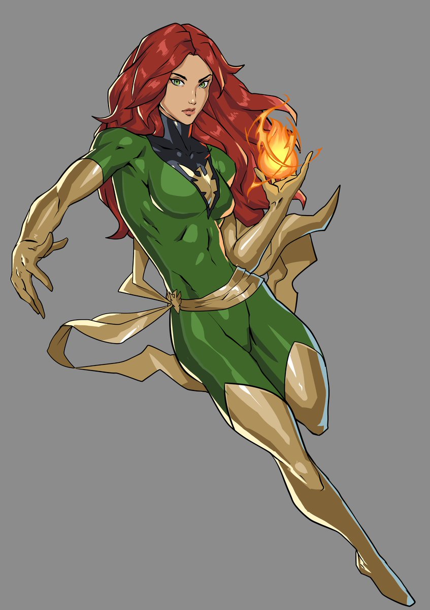 Jean Grey as Phoenix doodle #XMen97