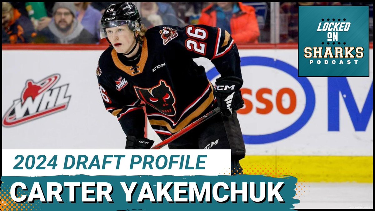 Is Carter Yakemchuk the perfect fit for GMMG and the #SJSharks? @DanielGScouting of @eliteprospects joins. 🦈 What makes Yakemchuk intriguing? 🦈 Why isn't he talked about among the other top dmen? 🦈 Thoughts on 2024 Draft 📺 youtu.be/c3Bhl-ZrWYo 🎧 lockedonpodcasts.com/podcasts/locke…