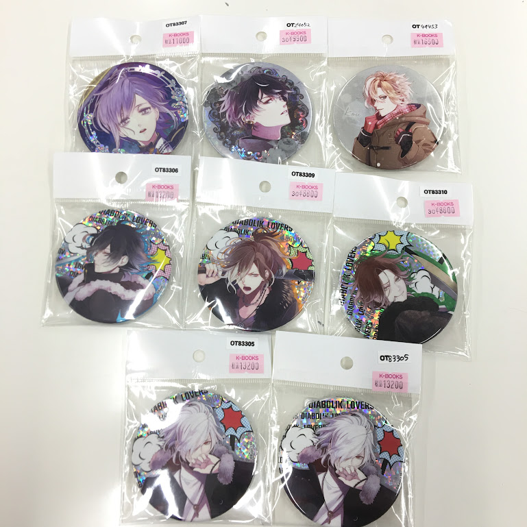 DIABOLIK LOVERS 缶バッジ 水戸 限定 ディアラバ レイジ