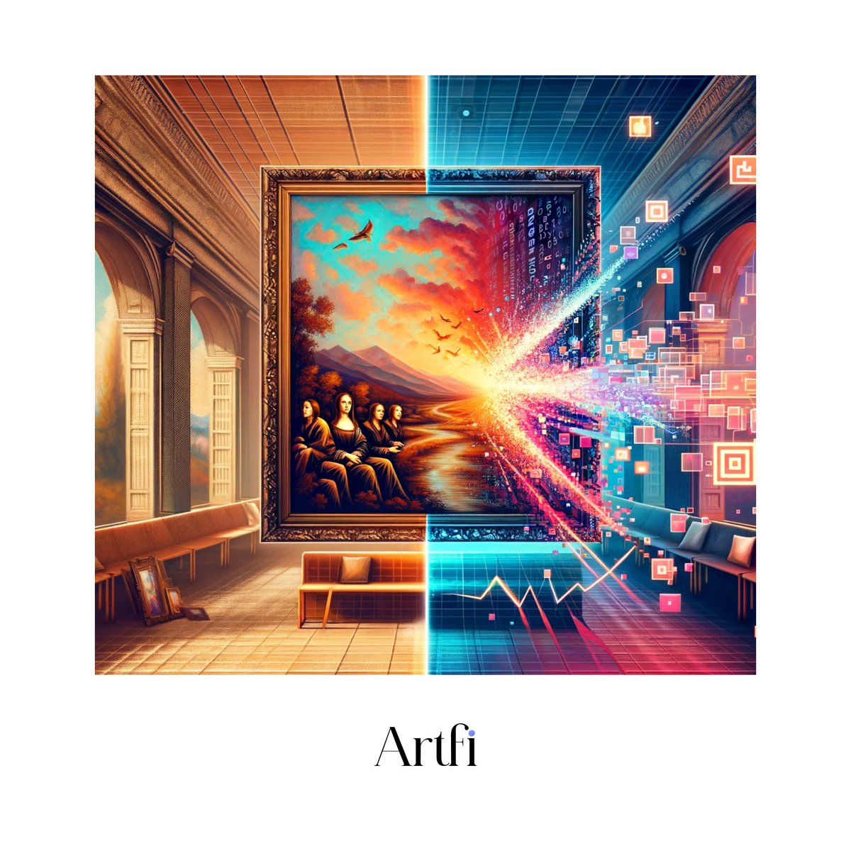 Are you ready to make your mark in the art market? With #Artfi, you can kick-start your foray into the art world. Whether you're a seasoned collector or a newcomer, our fractionalized approach provide an entry point for art ownership. #investing #web3