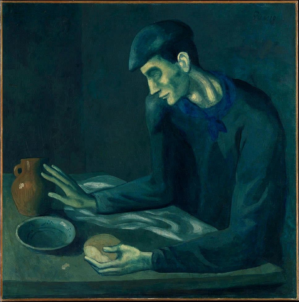 Pablo Picasso, The Blind Man's Meal (1903)