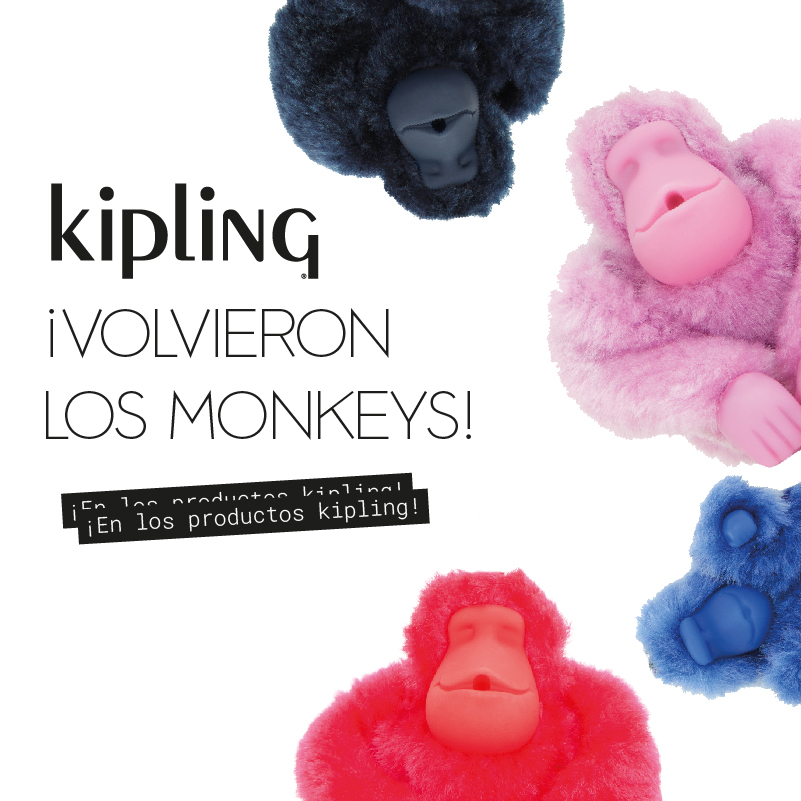 ¡Atención, apasionados de la selva! 🐵✨ Los famosos Monos @kiplingmexico han regresado para acompañarte en tus aventuras con estilo y personalidad. ¡Descubre las sorpresas que la boutique en Antara tiene para ti! 🌿