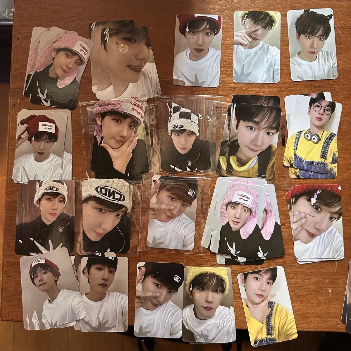 all 20 photocards from baekhyun's cafe event: stock0506 🥹💛