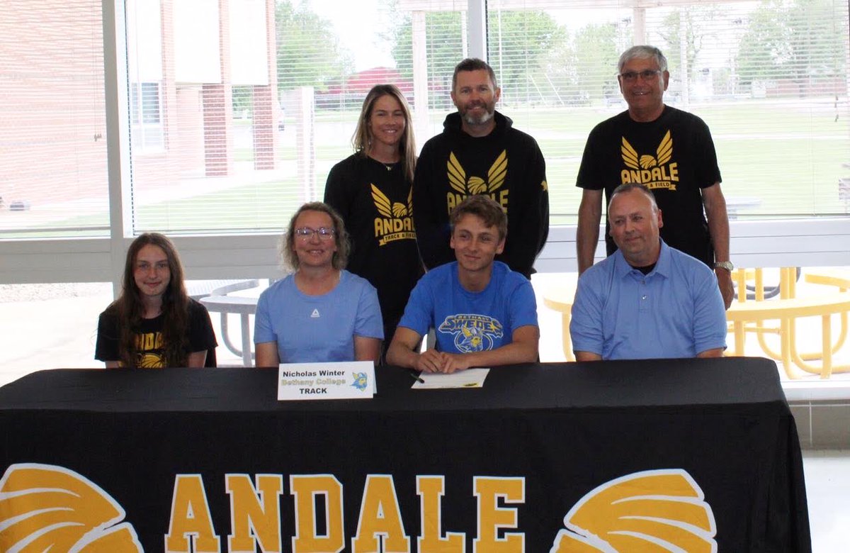 Congratulations to Nick Winter on his commitment and signing to continue to run cross country &amp; track at Bethany College!