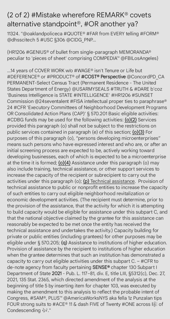 5224.'@FBIOakland #Quote® #AZ PENAL Code 13 @LeisureCare...
{18 #USC 951 #FTX}
...@dhsscitech 87 #FR22843 #S1605 #SEC.569 #DO_TECH 'implication isn't criminal verdict as much as conspiracy isn't crime for trial 'LVN. ELAINE CATOLOS' @HaywardPD #USMCA #EO14094 #NFT @SanMateoCoDA.'