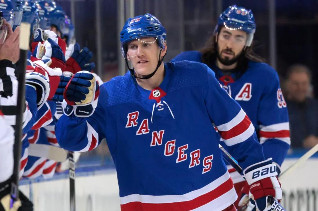 Adam Fox misses Rangers practice again due to ‘maintenance day’ trib.al/ODYy5l8