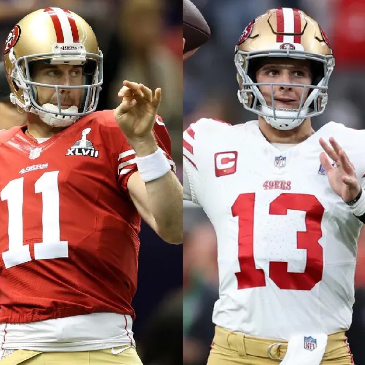 “Brock is the real deal... was #1 in the #NFL in about every category… This guy plays with more courage than any QB in the league.' - Former #49ers QB Alex Smith with massive praise for Brock Purdy 

🎙️: @WillardAndDibs | @957thegame