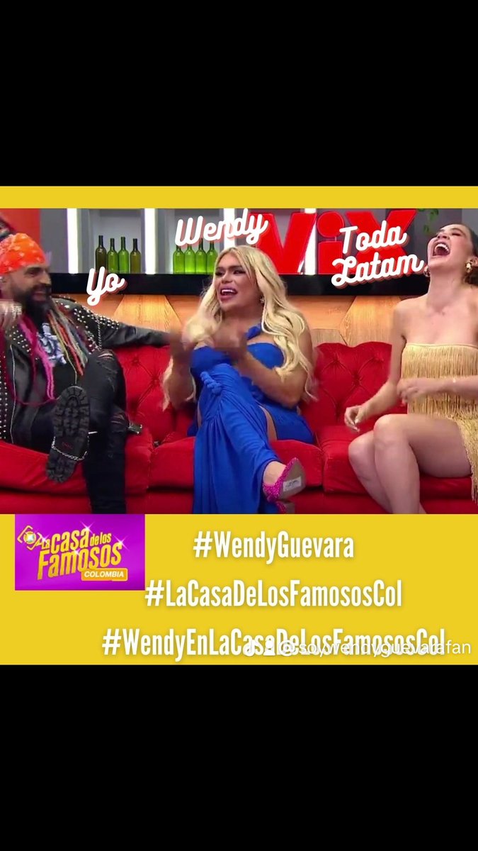 COMO NOS DIVERTIMOS EN LA PREGALA

YA SE VIENE WENDY EN LA GALA 

#WendyGuevara #LaCasaDeLosFamososColombia

#WendyGuevara #lasperdidas #lcdf #lcdfmx #teaminfierno #reality #colombia🇨🇴 #programa #bogota #televisa #wencola #wengil #funny #entretenimiento #reels #vix
@vix