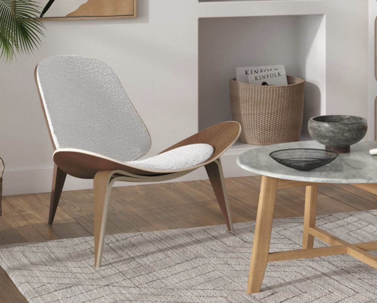 barcelonadesig1's tweet image. Elevate your mid-century modern vibe with the iconic Shell Chair. Its sleek design and organic curves make it a perfect fit for your retro-inspired space. #MidCenturyModern #ShellChair
barcelona-designs.com/products/hans-…
#barcelona #designs #ideas #shell #chair #classic #furniture #home
