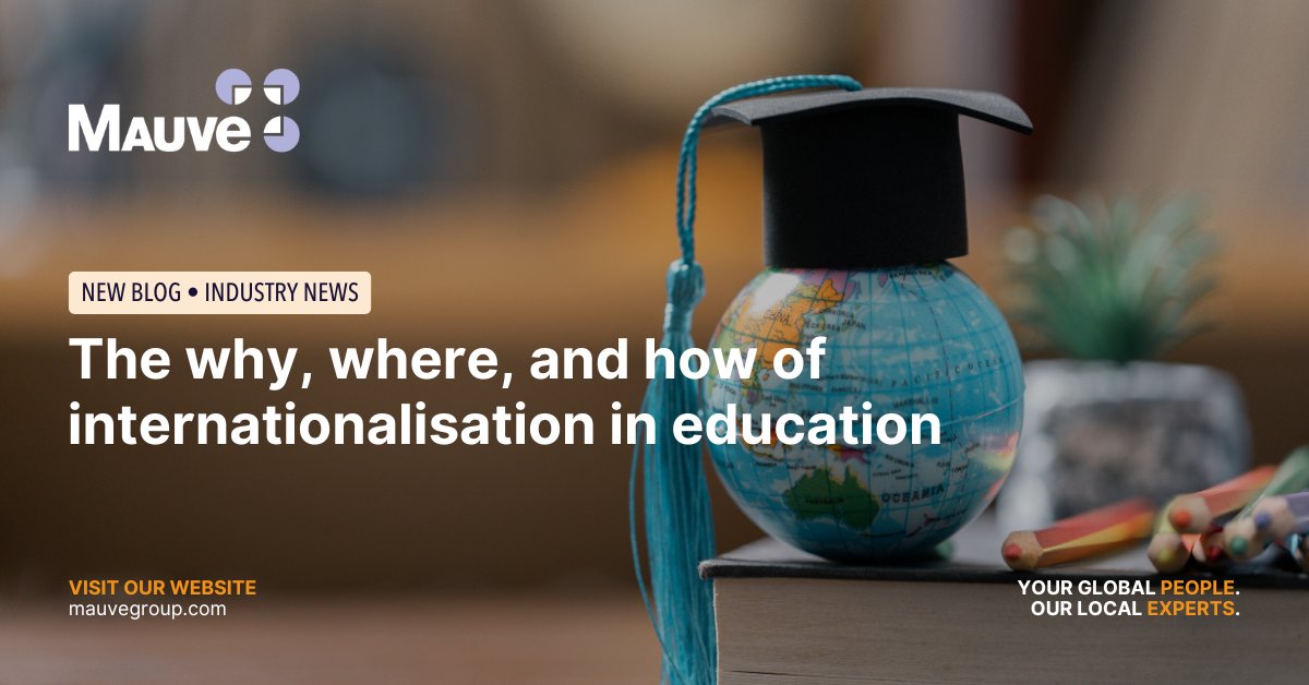 NEW BLOG | Discover how #internationalisation is benefitting higher education institutions and organisations in nations around the world – and how global workforce solutions play a vital role in facilitating such mobility:  ow.ly/XQNL50RuusI