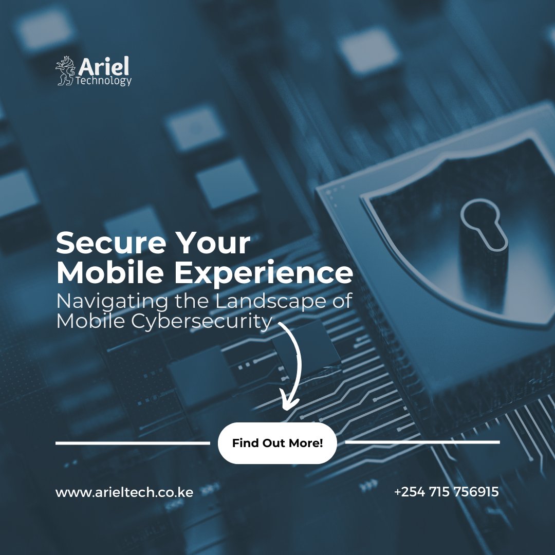 Experience seamless browsing, secure transactions, and worry-free app usage with our advanced mobile security solutions. Don't leave your device vulnerable to cyber attacks. Invest in peace of mind today!
Connect with experts now arieltech.co.ke/contact

#mobileprotection