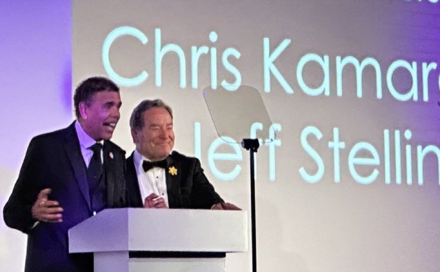 Fabulous night 🥳 thanks so much to all you generous people 👏🏼£264,300 raised on the night 🤩 that takes the total to over 3million raised for @mariecurieuk just from the House builder Brain Game dinners. Also big thanks to the unbelievable @JeffStelling for getting me through…