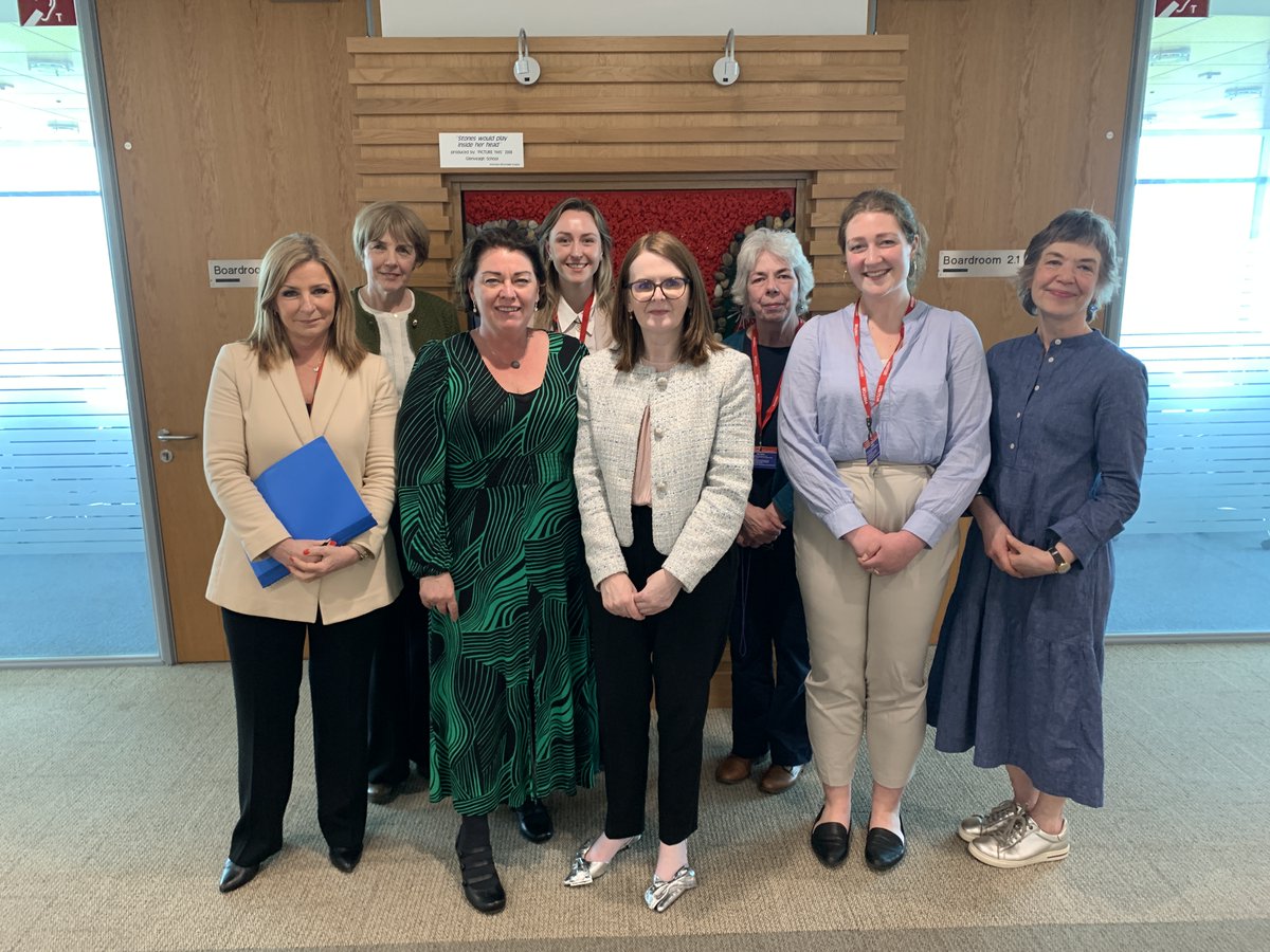 Finance Minister @CArchibald_SF met with the NI Women’s Budget Group. They discussed the importance of gender-based budgeting and agreed to work closely together on this issue in the time ahead.