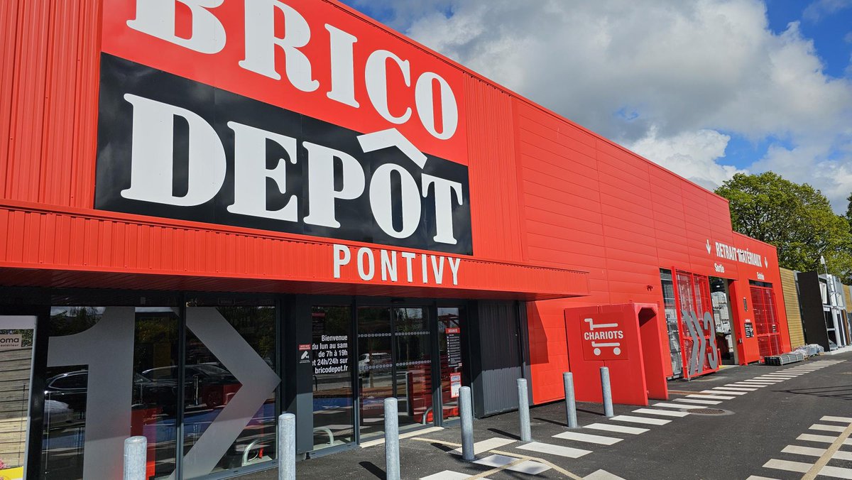 Congratulations to @bricodepot on the opening of its 3rd compact format store!🎉 The new store is less than 1000m2, significantly smaller than other Brico Dépôt stores, but customers are still able to choose from almost the entire product range found in a classic Brico Dépôt 🛠