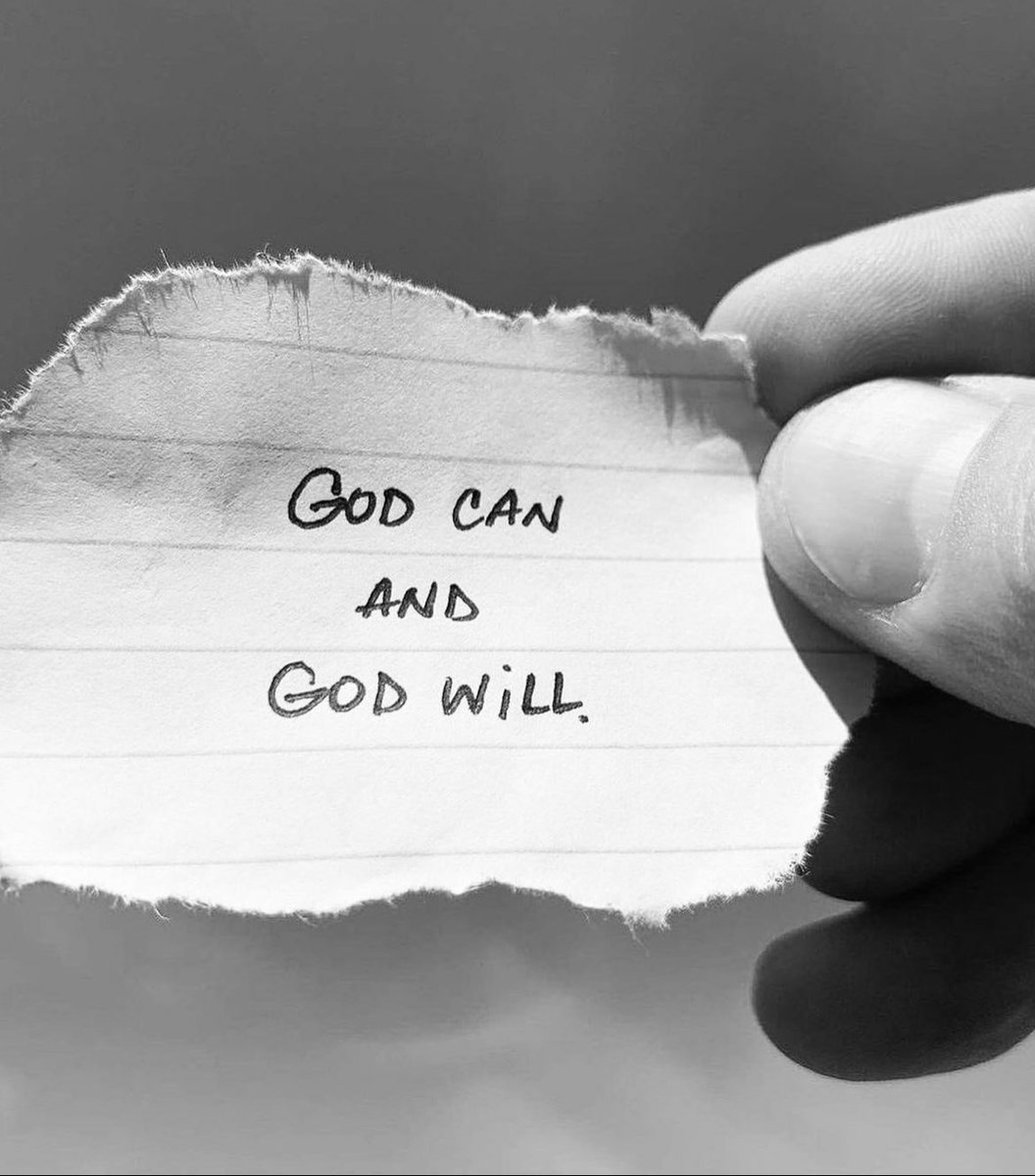 God can.
