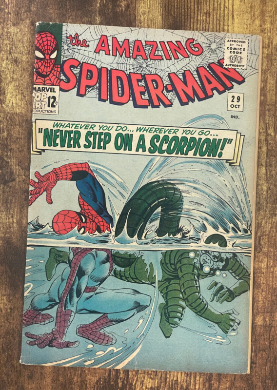 Amazing Spider-Man #29 - 2nd App Scorpion - Marvel Comcis 1965

Ends Sun 5th May @ 11:00pm

ebay.co.uk/itm/Amazing-Sp…

#ad #comics #marvelcomic #imagecomics #DCComics