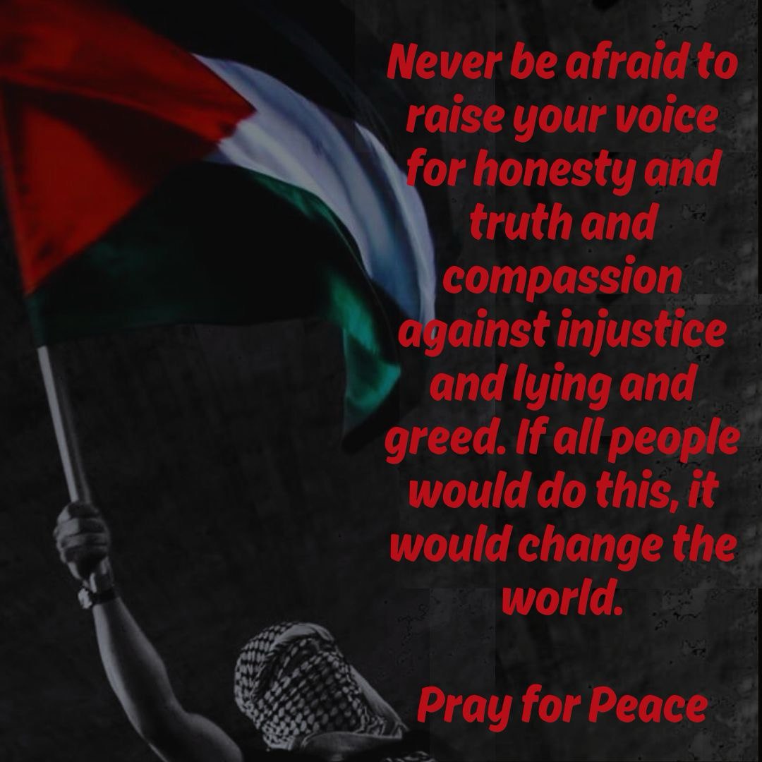 ❤️Every Friday, come together and double your prayers for the suffering people of Palestine and the Middle East.🕊️ 

Let us pray for the protection of the Palestinians and for their victory. Let us also pray for the safety of the brave students who are risking everything…