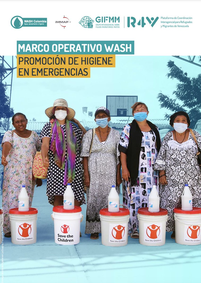 #NEW operational framework from the WASH Cluster/Sector Colombia 🇨🇴 that outlines technical guidelines and quality standards for the #WASH response in the Colombian context (published in #Spanish) DOWNLOAD👉bit.ly/3QoHJfF