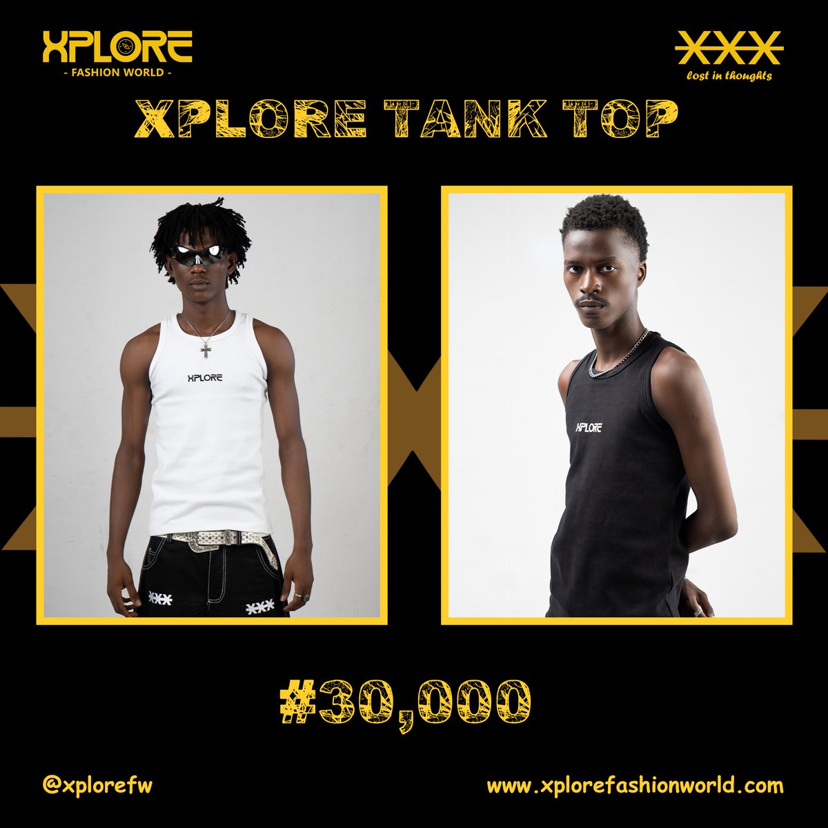 Consistency is Attractive 😁

A consistent attempt at Perfection has led us here, notice anything different? 😅

We present to you; Xplore logo tanktops 24’ 🧑🏻‍🍳
A refined version of one of our bestsellers

Send us a DM to cop one of these, Delivery is Worldwide 🚚🌎