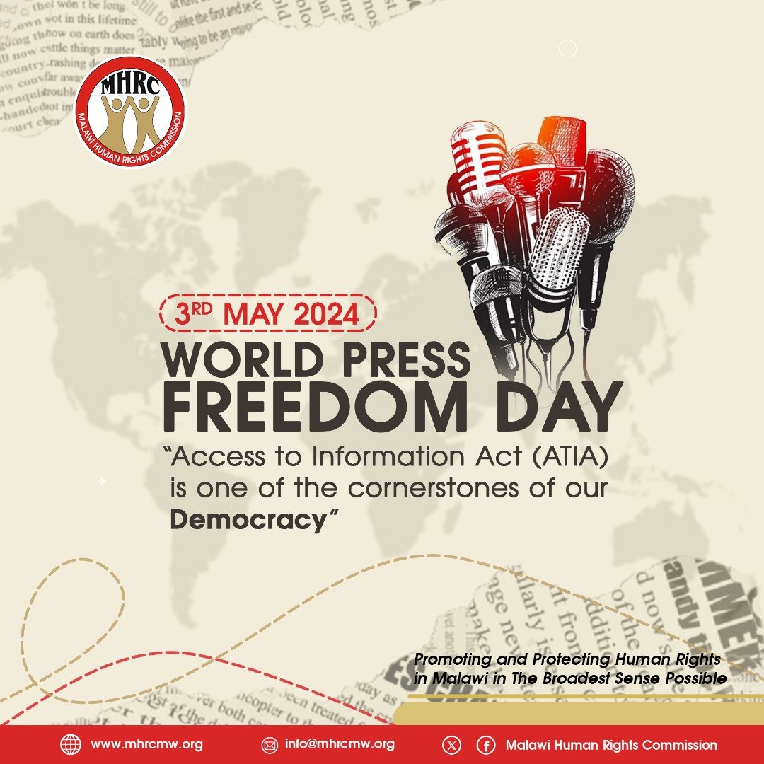 Access to Information Act is one of the cornerstones of our Democracy. #WorldPressDay #WorldPress #PressFreedom