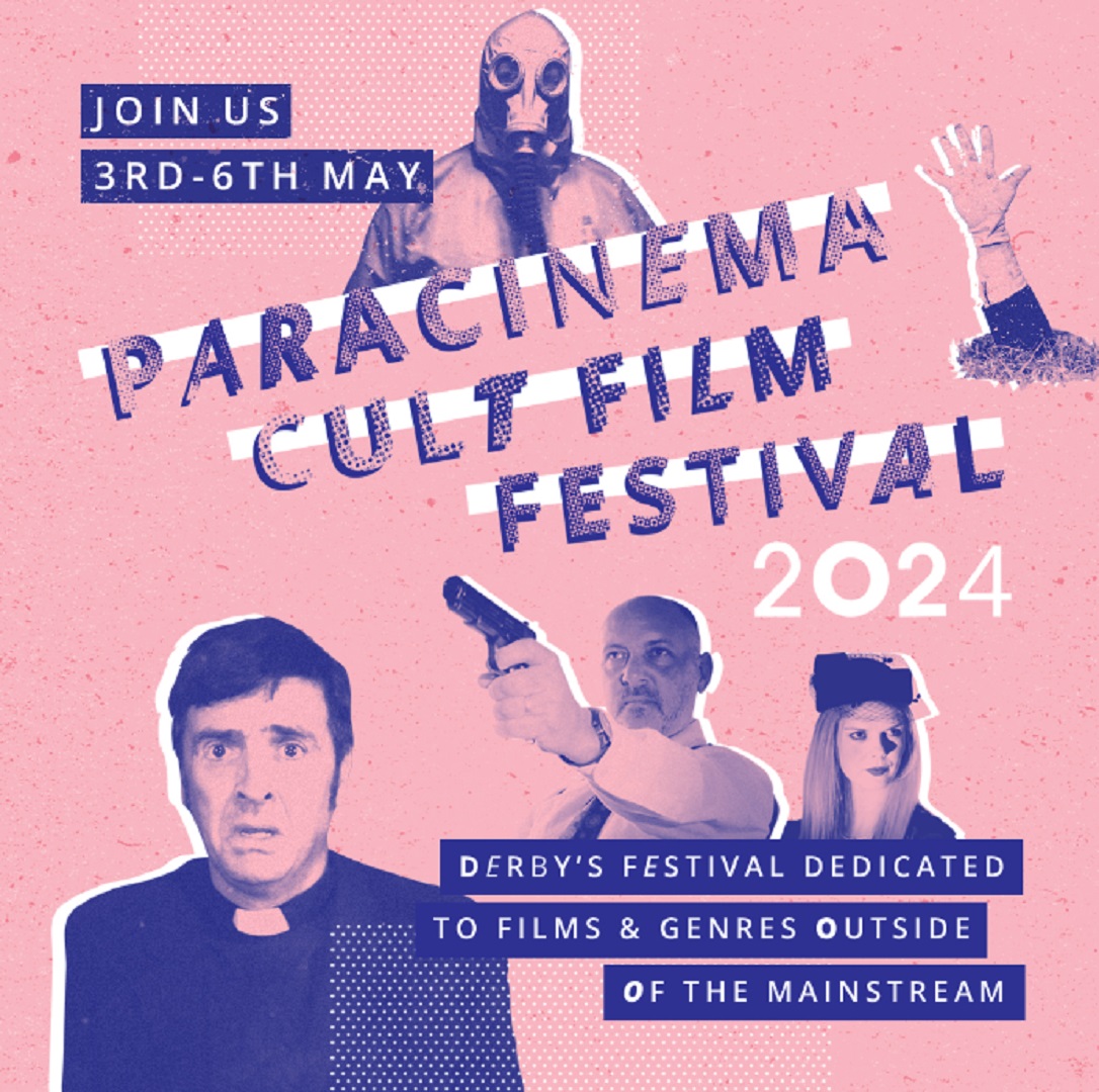 🎬 Dive into the world of alternative cinema at the Paracinema Film Festival 2023 in Derby!
📍@derbyquad
📅 3 - 6 May
Immerse yourself in a cinematic journey unlike any other and celebrate the diverse and unconventional in film. Book here ⬇️
ow.ly/Tj0W50RqxlR
#DerbyUK