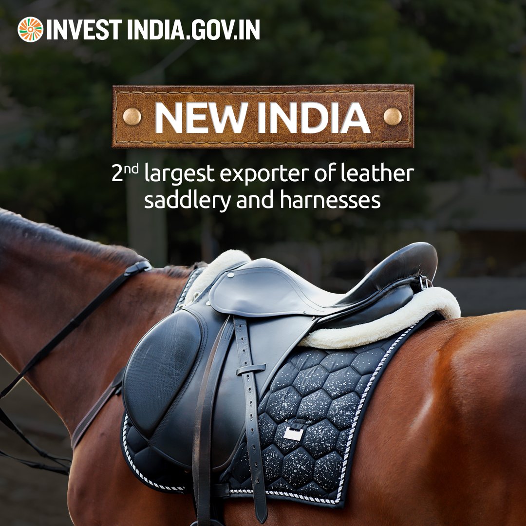 India has an annual production of ~3 Billion Sq. Ft. of #leather, exported to key international markets, including the #US, #UK, #Germany, #France, and the #Netherlands, offering quality products and boosting domestic production. Know more bit.ly/II-Leather #InvestInIndia