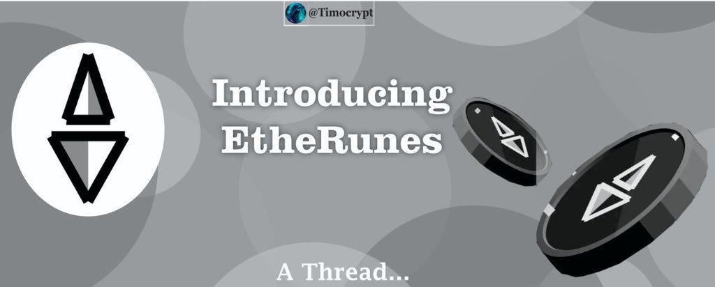 Imagine a bridge between two big players in the blockchain world: ➺Ethereum & Bitcoin @EtheRunes comes in as the bridge that connects both Ethereum and Bitcoin together combining their strengths to create a more easy transactions on both networks Let’s dive in🔻 A ➺🧵