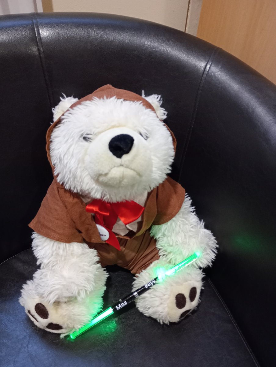 Happy #InternationalStarWarsDay! Chambearlin loves to play dress up, & he couldn't miss the opportunity to dress up as his favourite character (although we do appreciate he does look more like an Ewok!) May the Fourth be with you! #StarWarsDay #MayTheFourth #ArchiveAnimals