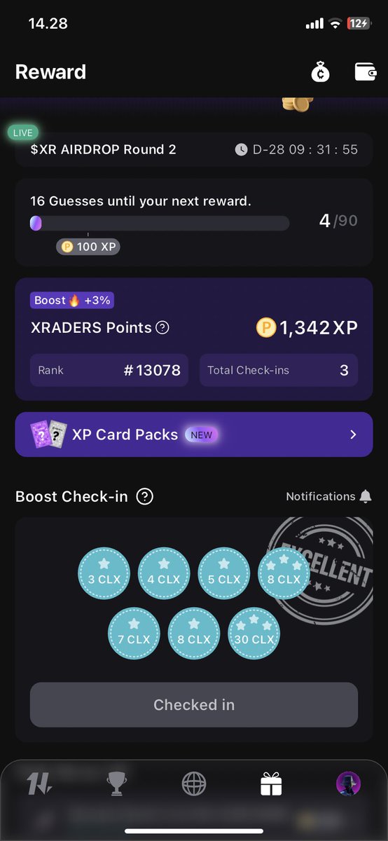 JustWinToday70's tweet photo. @xraders_xyz Username : NormalGuy

#XREarlybirdAirdropR2 #BoostCheckinW1 #Coinlive #Guess2Earn https://t.co/NaXs9eQL5t