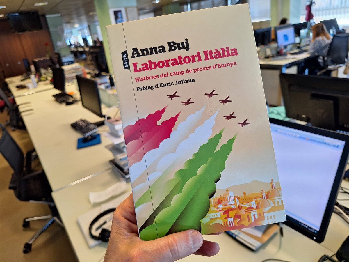 Anna Buj, corresponsal de ⁦@LaVanguardia⁩ a Itàlia publica un llibre amb un títol molt i molt encertat. Històries del camp de proves d’Europa. Us el recomano. Ha estat un honor escriure’n el pròleg. ⁦@annabujcusso⁩