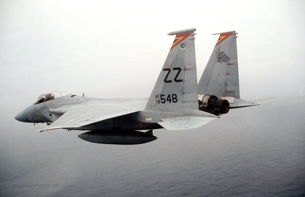 McDonnell Douglas F-15C Eagle 78-0548/ZZ. 1984.