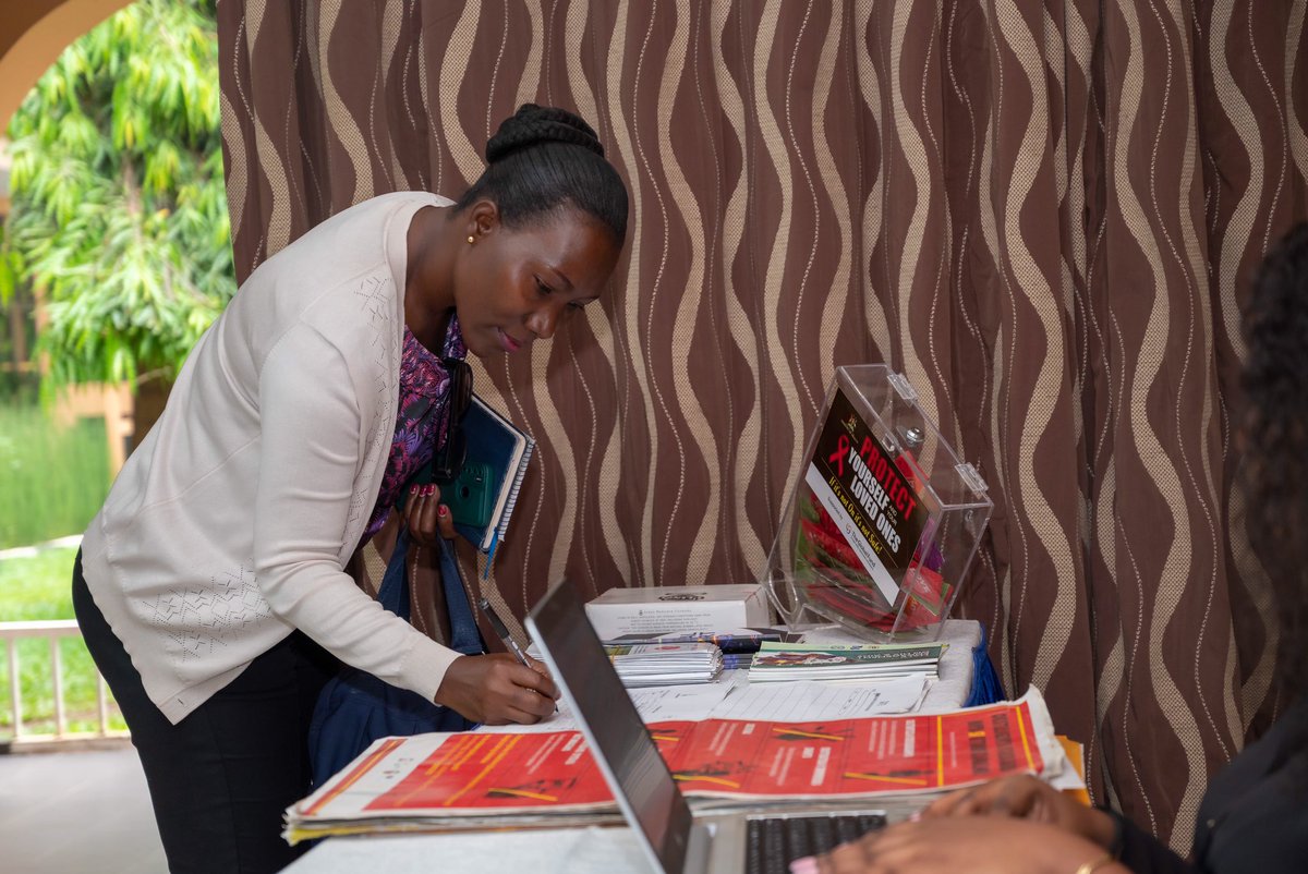 #HappeningNow 

We are launching a Workplace Guide on the Elimination of Stigma associated with HIV in Uganda. The guide includes information on HIV transmission, dispelling myths & promoting inclusivity. 

#ZeroHIVstigma
#ZeroDiscrimination
#Endstigma #NafophanuUpdates