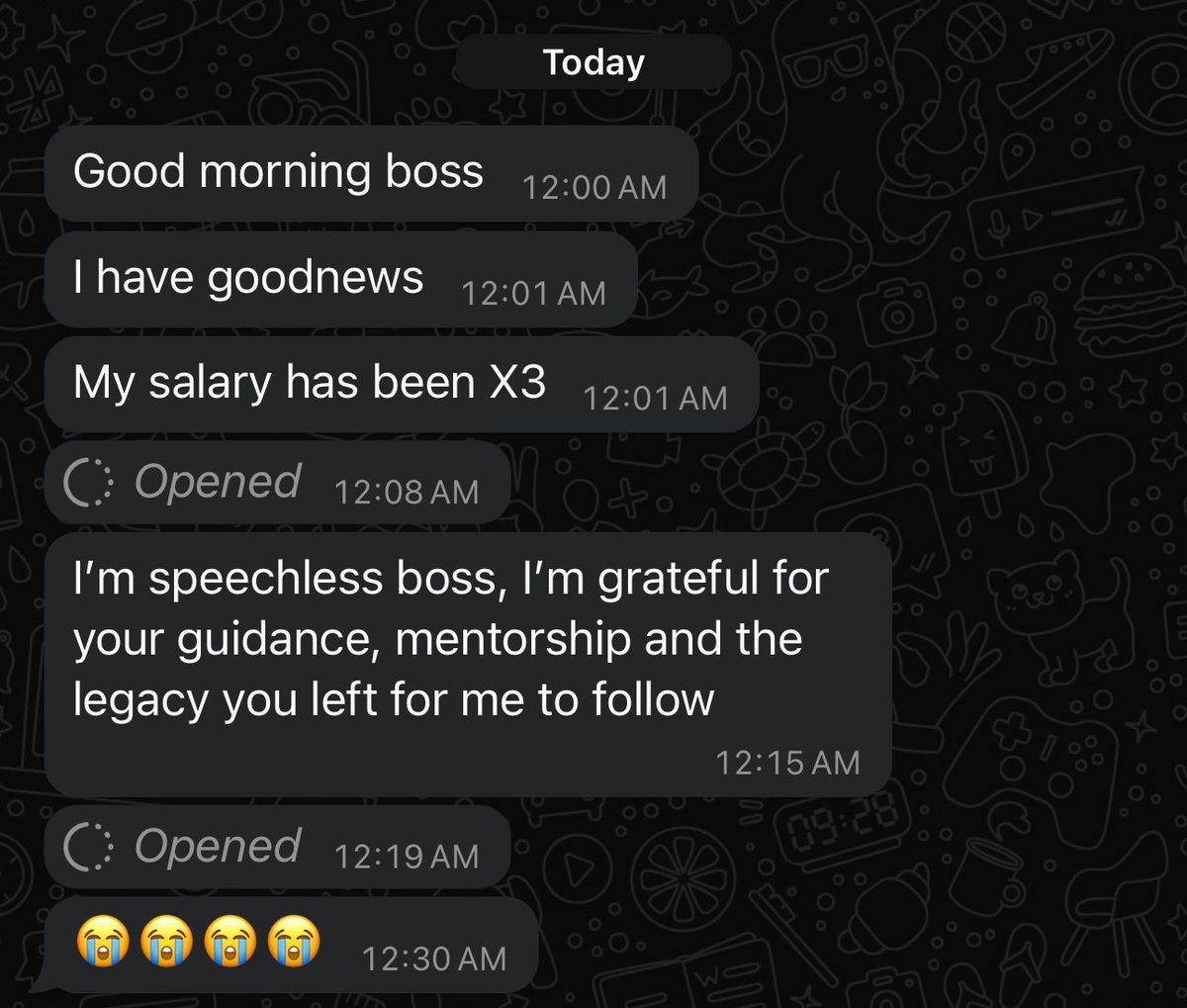 This is exactly a year after I advised him to take this route. I know everyone in the community that are actively pushing the boundary. It is just a matter of time, you will be rewarded for your commitment in investing in your skill