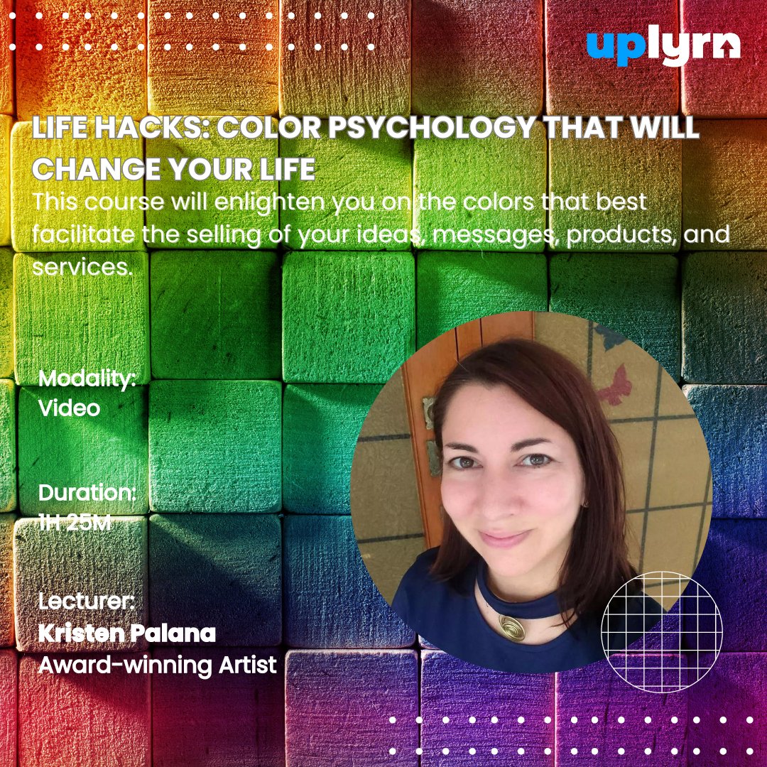 Tired of Feeling Like You're Missing the Secret Code?
Unlock the power of color psychology and watch your influence, communication, and even productivity skyrocket! uplyrn.com/life-hacks-col… 
#lifehacks #colorpsychology #onlinecourse #Uplyrn