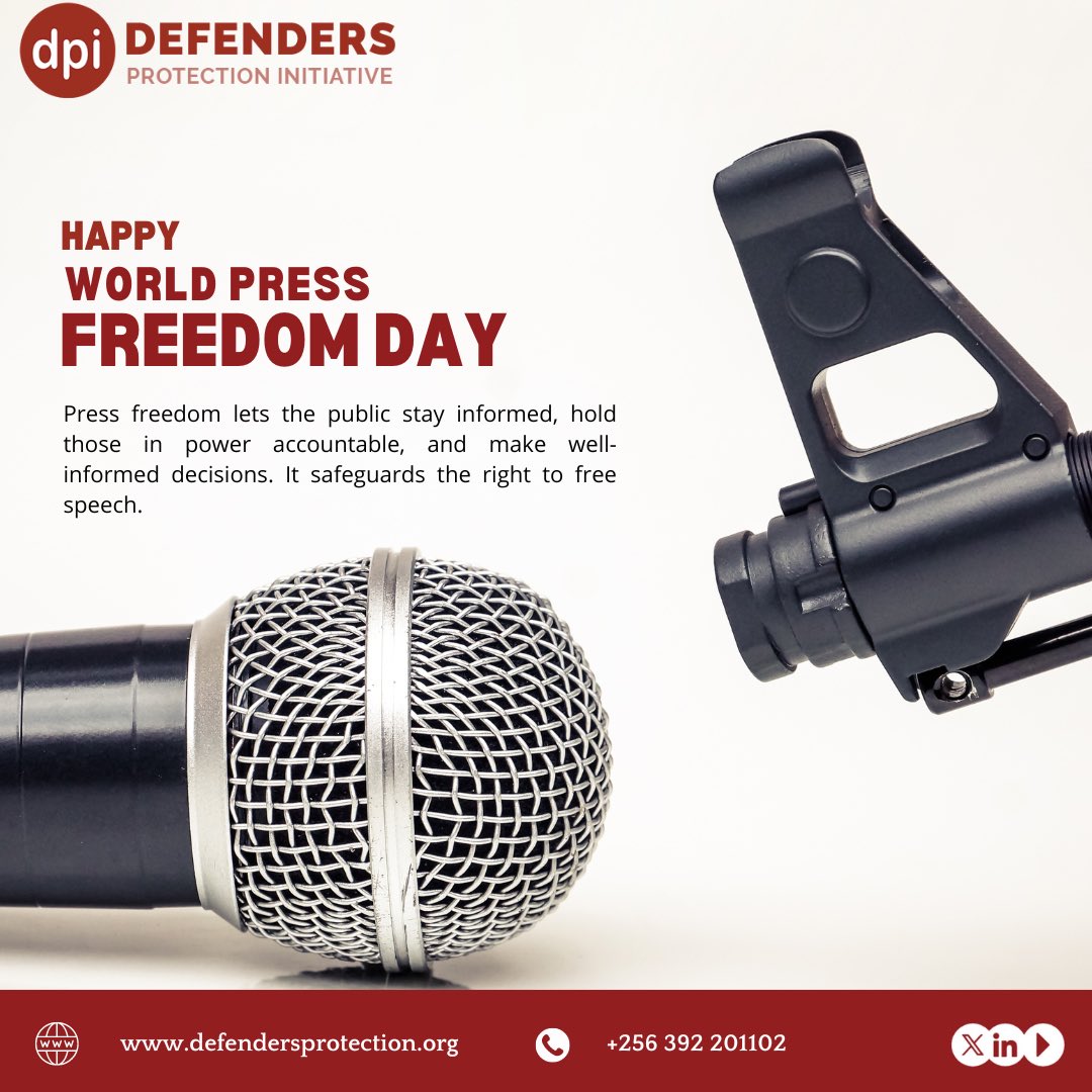 Freedom of the press is essential for holding leaders accountable, uncovering the truth, and giving a voice to the voiceless. Let's continue to support and defend journalists who work tirelessly to bring us the news. #WorldPressFreedomDay #PressFreedom