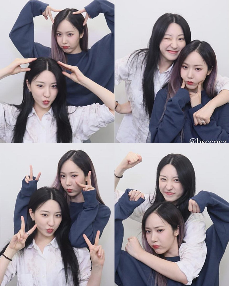 sinb and eunseo the best duo ever giving us an update 📸