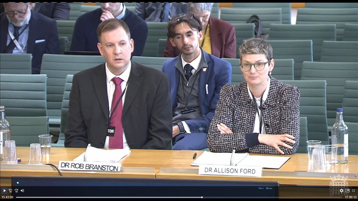 🆕Creating impact🎯 Associate Prof. Allison Ford from @ismh_uos @StirUni was called to give oral evidence to UK Parliament on the Tobacco and Vapes Bill on Wednesday, alongside colleagues from @BathTR. You can watch the full session here 👇 stir.ac.uk/9wc