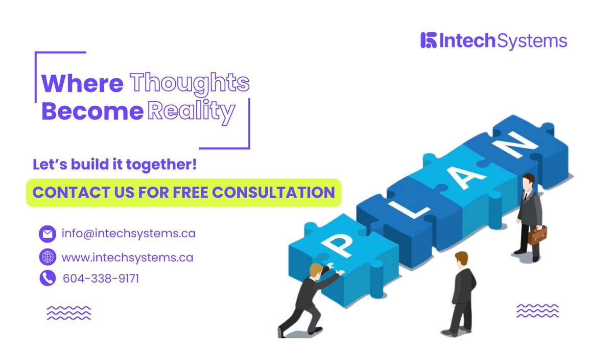 Where Thoughts Become Reality!
Choose #expertise, #trust and #satisfaction. Intechsystems offer wide range of #digitalbusiness solutions.
#IntechSystems #SoftwareSolutions #seo #cybersecurity #TechTrends2024 #FutureOfSoftware #DigitalTransformation #IntechDev #SmartSoftware