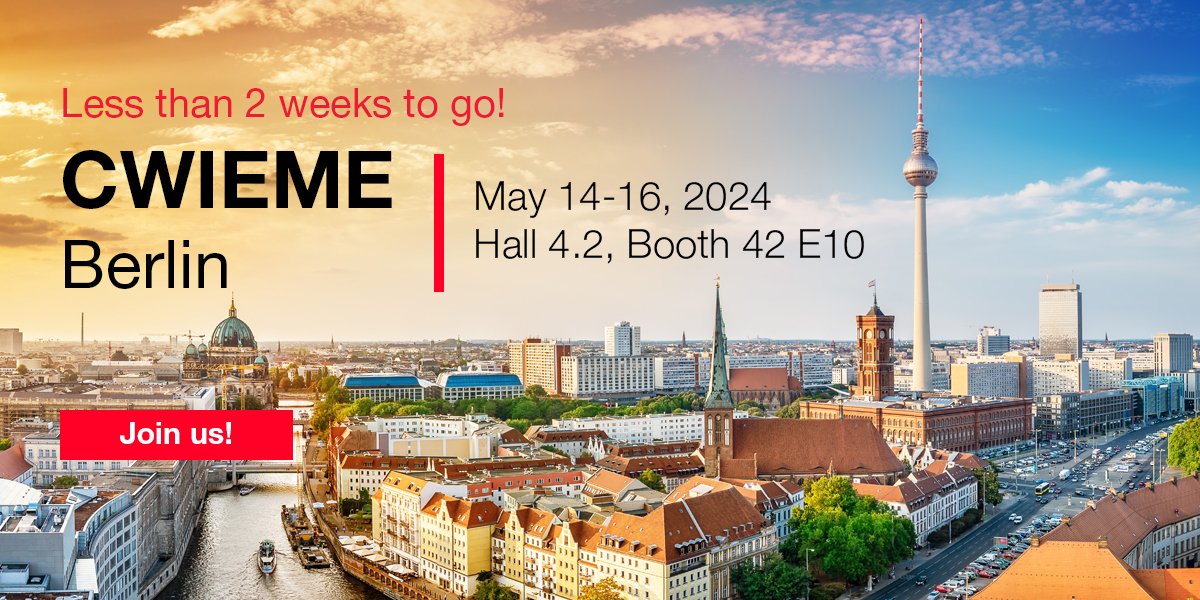 🚀 Less than 2 weeks to go for @CWIEMEexpo Berlin! Join us at Hall 4.2, Booth 42E10, to discover our latest innovations in #TransformerComponents and witness the live #ProductLaunchevent on May 14, 2024, at 15:00 CET. ➡hitachienergy.social/Zzj #HitachiEnergyTransformers
