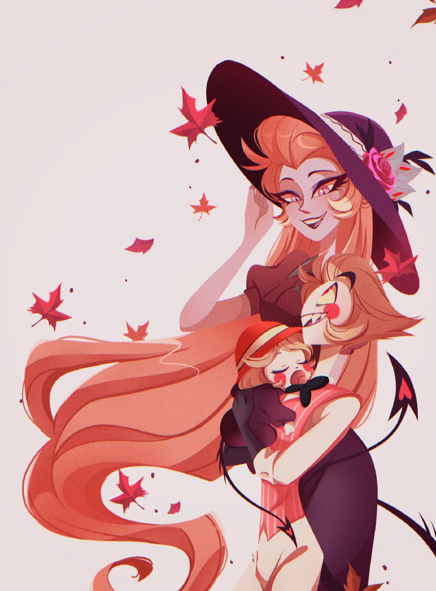 🍁🍂~✨️
#HazbinHotelLucifer #HazbinHotelLilith #HazbinHotelCharlie