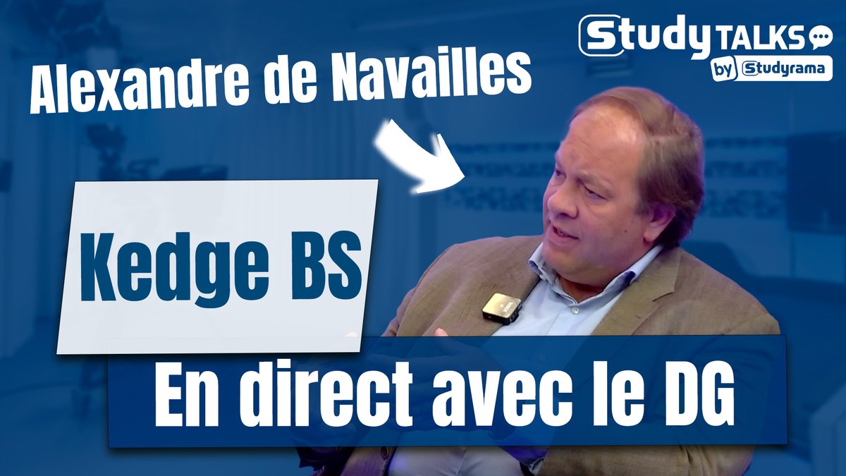 Pour tout savoir sur @KedgeBS  une interview complète avec Alexandre de Navailles DG de l'école, sur les programmes, la stratégie, l'international... @AurelyH  @Aprouille  @AurelieDehling  @cecilejolly