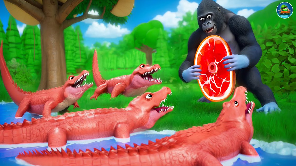 Gorilla vs Crocodile fight | Animal Adventures Compilation in Farm Diorama | Animal revolt Games
youtu.be/KR0XRA-cQRg?si…
#farmanimals #wildanimals #animalrevolt #animalsfightingcompilation #toonanimals #animalkingdom