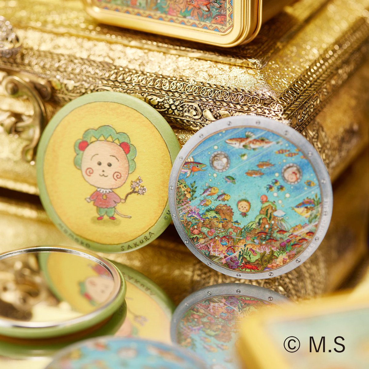 コジコジの世界観をギュッと落とし込んだお菓子缶『コジコジ缶』が