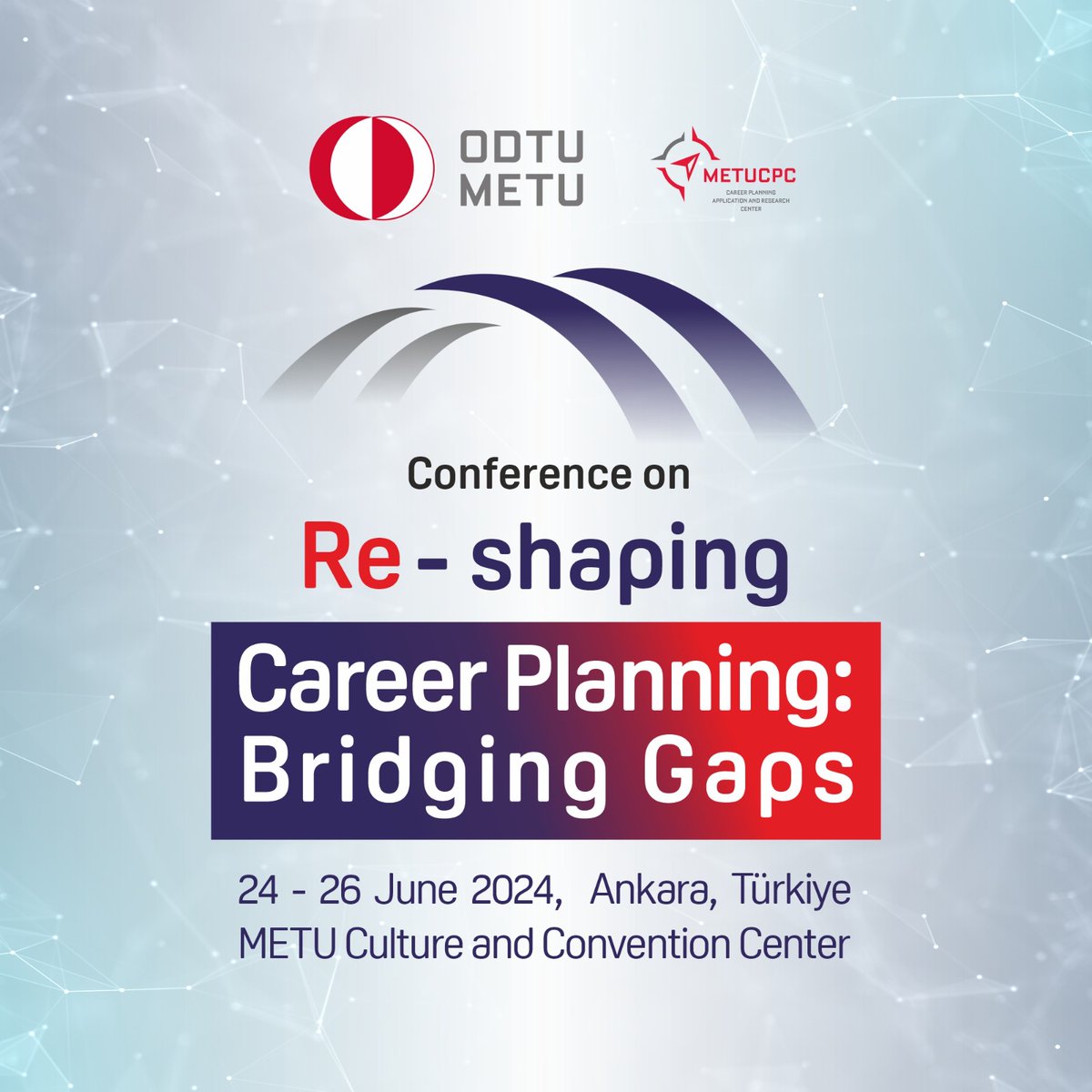 Join us at the International Conference on Re-shaping Career Planning: Bridging Gaps, organized by METU Career Planning Center! 🗓️When: June 24-26, 2024 📍 Where: METU, Ankara, Türkiye Get ready to connect with experts from higher education career services and different sectors…