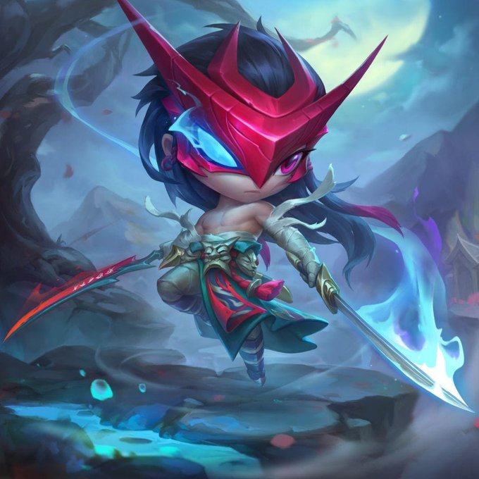 GIVING AWAY 5X CHIBI YONE CODES (ALL REGIONS) to enter: 🎎 follow @poutyrin 🎎 like 🎎retweet thank you for the codes #TFTPartner #LeaguePartner drawing winners on the 17th of May 🎎