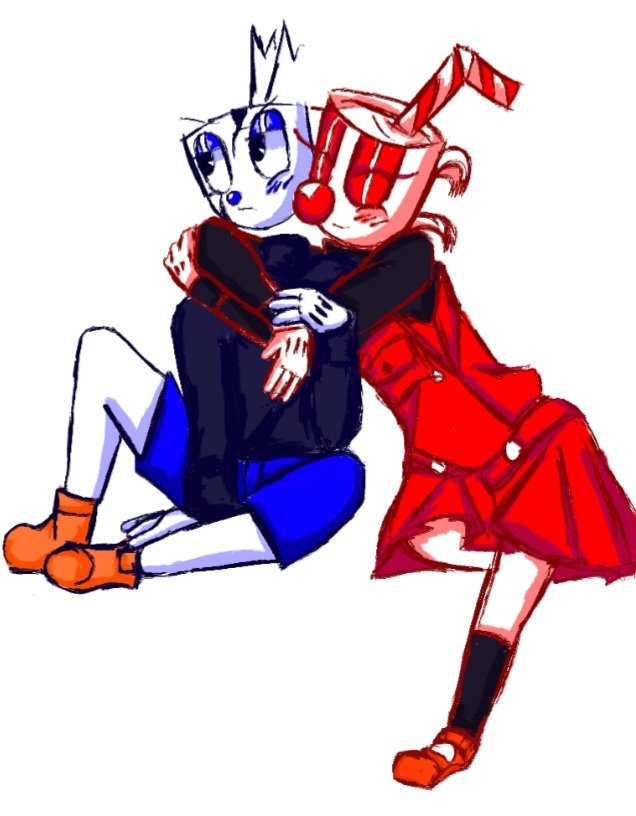 When they started dating 
#thecupheadshow #cupheadoc #cupheadparents