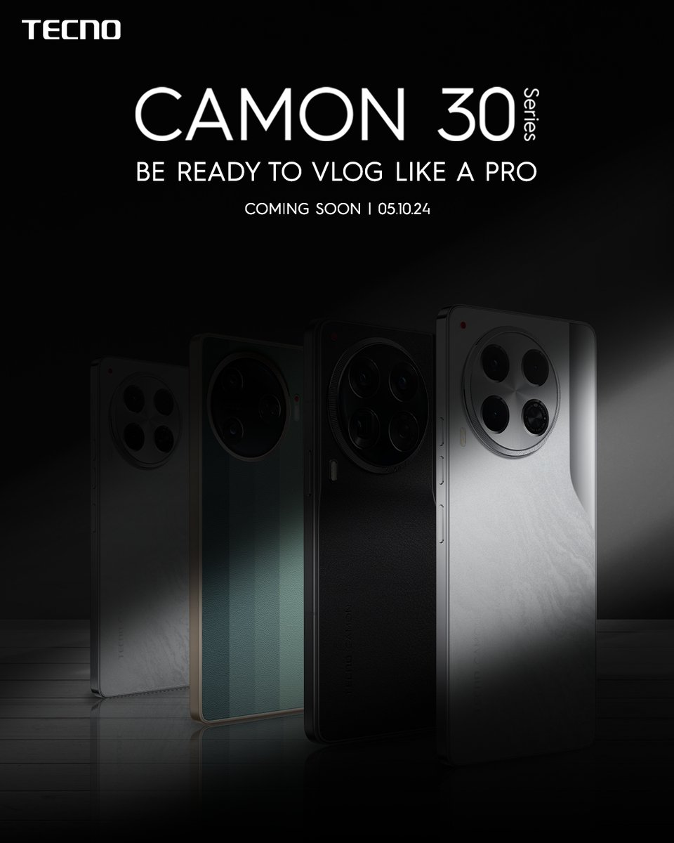 Unleash your inner storyteller with the TECNO CAMON 30 Series. Get ready to Vlog Like a Pro this May 10, 2024! #VlogLikeaPro #TECNOCAMON30Series #TECNOPhilippines