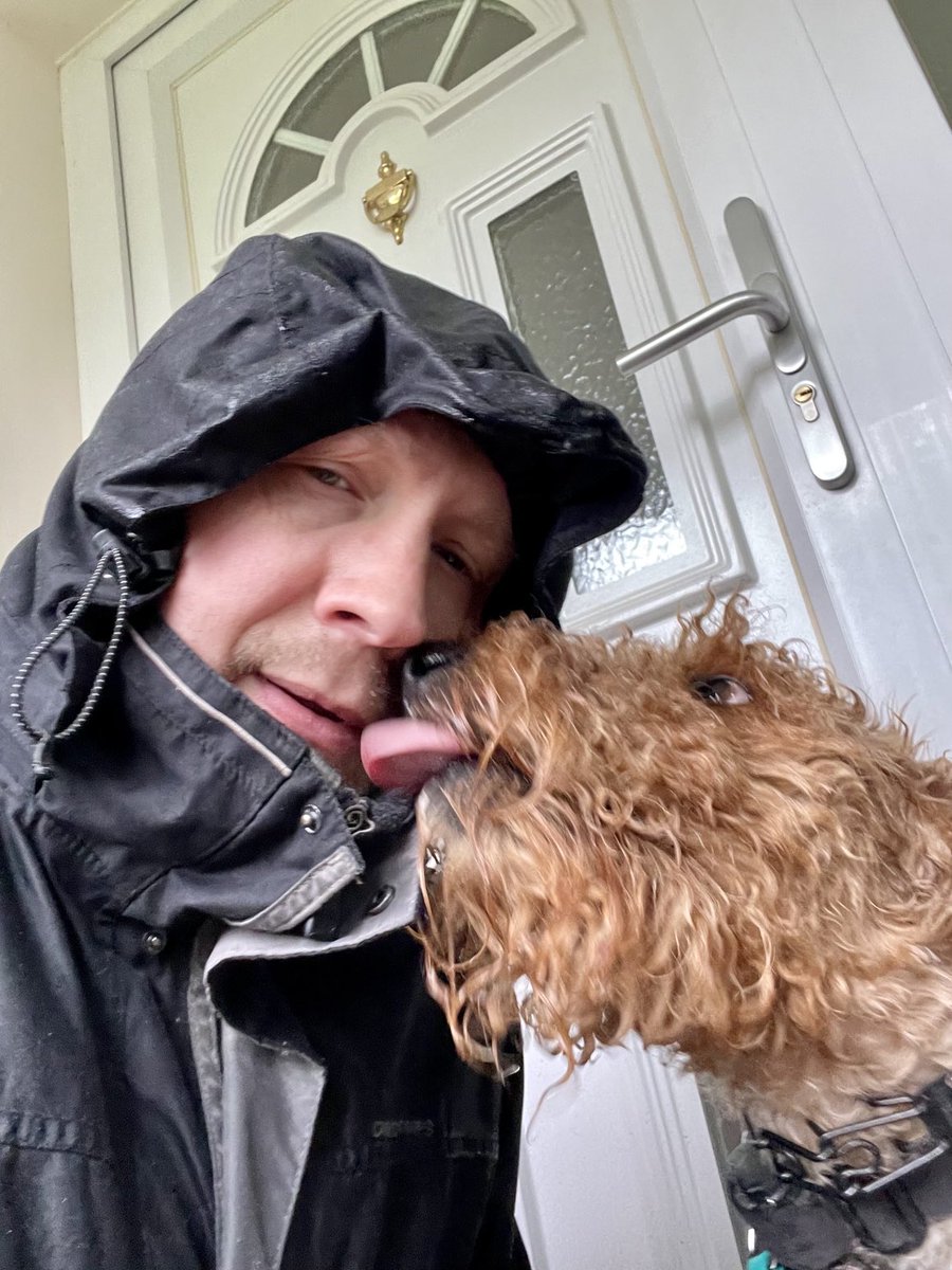 You know when mum says she doesn’t want a present for her birthday, but she means the exact opposite, Dad? Well that’s what I actually mean when I ask to go for a walk and it’s p***ing down! #dogsoftwitter #maketherainstop