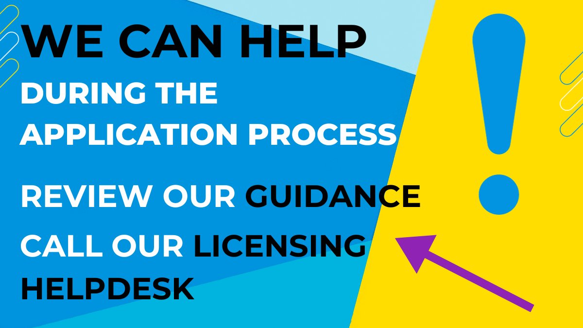 We can help during the GLAA licence application process. Review our guidance or call our Contact team on 0345 602 5020 . Read how to apply for a licence on our website: gla.gov.uk/i-am-a/i-suppl…