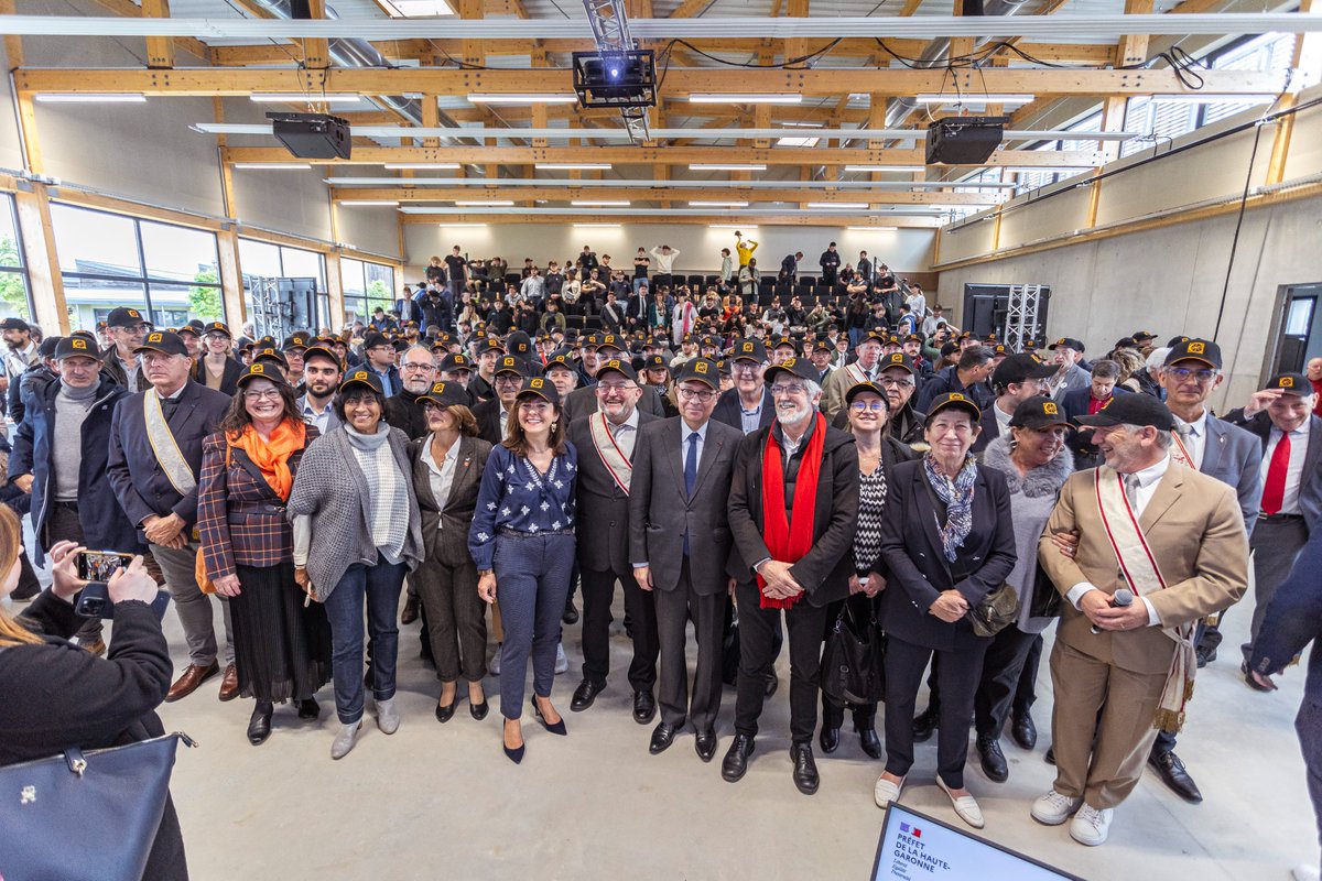 30 avril - Inauguration de la salle polyvalente et du nouvel #hébergement de notre EcoCampus avec le soutien de l'Etat, de la région <a href="/Occitanie/">Région Occitanie</a>, du département <a href="/HauteGaronne/">Haute-Garonne</a> et de nos partenaires <a href="/cafhautegaronne/">Caf Haute-Garonne</a> <a href="/ActionLogement/">Action Logement</a> <a href="/FondationBTPLUS/">Fondation BTP PLUS</a> 
#formation #alternance #Emploi